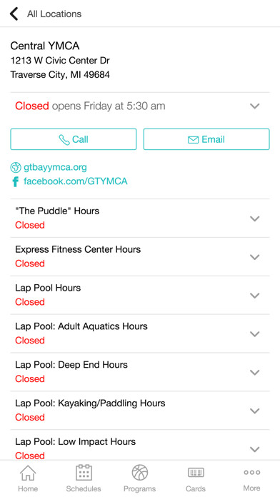 Emulate iPhone app Grand Traverse Bay YMCA using MyAndroid Emulate iPhone app Grand Traverse Bay YMCA using MyAndroid