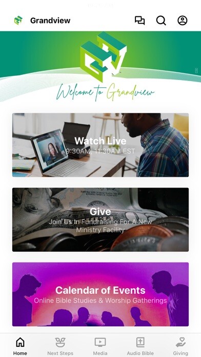 Emulate iPhone app Grandview SDA Church using MyAndroid Emulate iPhone app Grandview SDA Church using MyAndroid