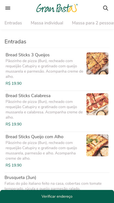Emulate iPhone app GranPasta using MyAndroid