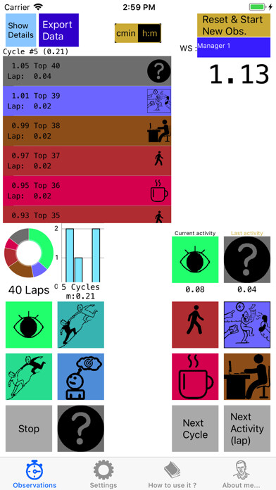 Emulate iPhone app GraphicChrono- Lean Tool using MyAndroid Emulate iPhone app GraphicChrono- Lean Tool using MyAndroid