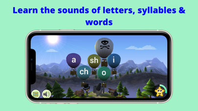 Emulate iPhone app GraphoGame: Learn to read using MyAndroid