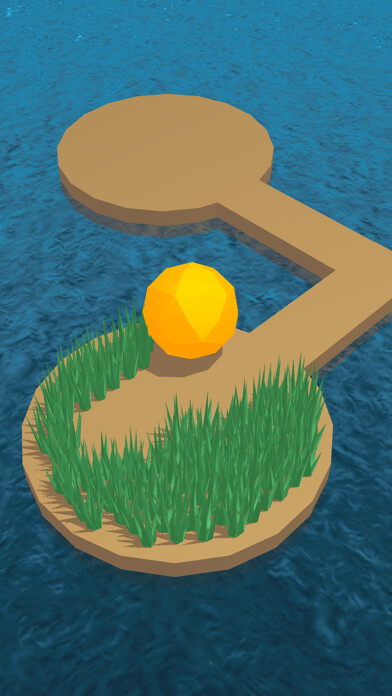 Emulate iPhone app Grass Ball using MyAndroid