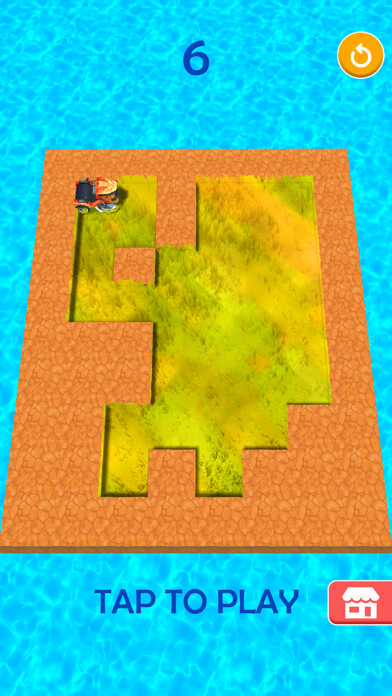 Emulate iPhone app Grass Cutter Challenge using MyAndroid
