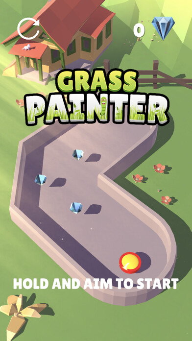 Emulate iPhone app Grass Painter using MyAndroid Emulate iPhone app Grass Painter using MyAndroid