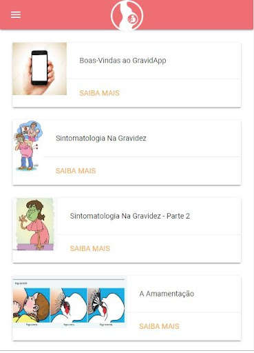 Run android online APK Gravidapp - App Para Gestantes from MyAndroid or emulate Gravidapp - App Para Gestantes using MyAndroid