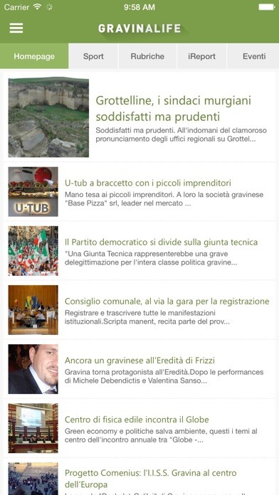 Emulate iPhone app GravinaLife using MyAndroid Emulate iPhone app GravinaLife using MyAndroid