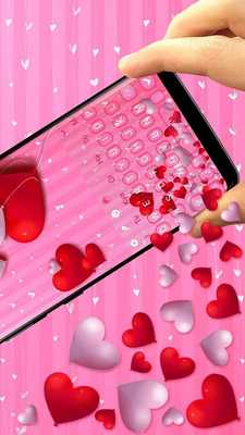 Emulate Android APK Gravity Hearts keyboard Theme