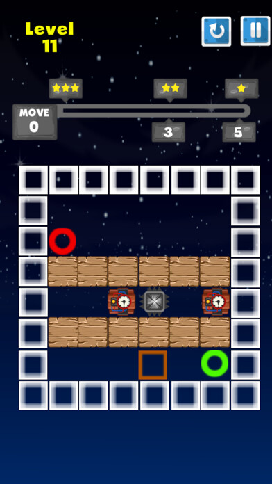 Emulate iPhone app Gravity Puzzle - Brain Game using MyAndroid