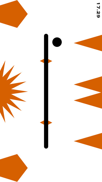 Emulate iPhone app Gravity Spikes using MyAndroid