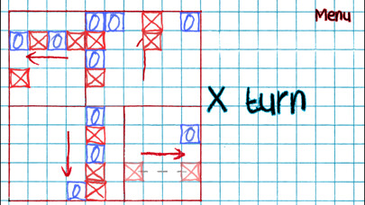 Emulate iPhone app Gravity Tic Tac Toe Color using MyAndroid