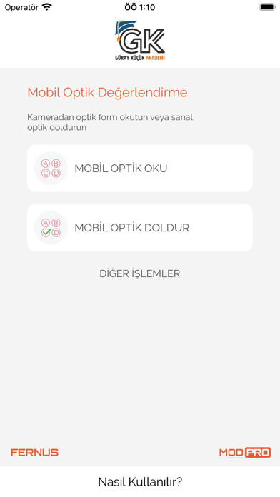 Emulate iPhone app Güray Küçük Optik Okuma using MyAndroid Emulate iPhone app Güray Küçük Optik Okuma using MyAndroid