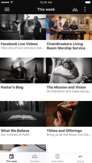 Emulate iPhone app Gray Pentecostal Church using MyAndroid Emulate iPhone app Gray Pentecostal Church using MyAndroid