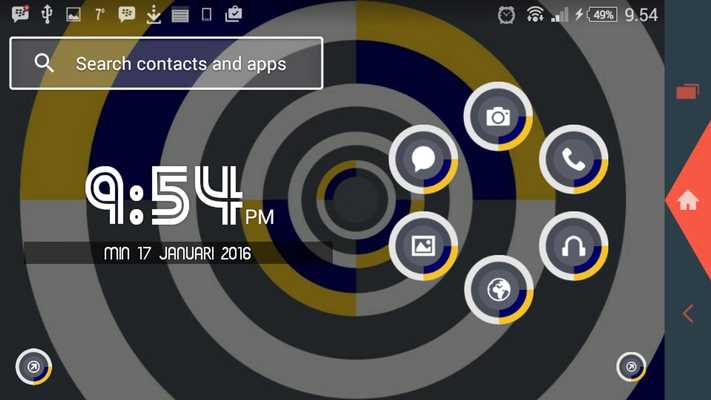 Emulate Android APK Gray Smart Launcher Theme Emulate Android APK Gray Smart Launcher Theme