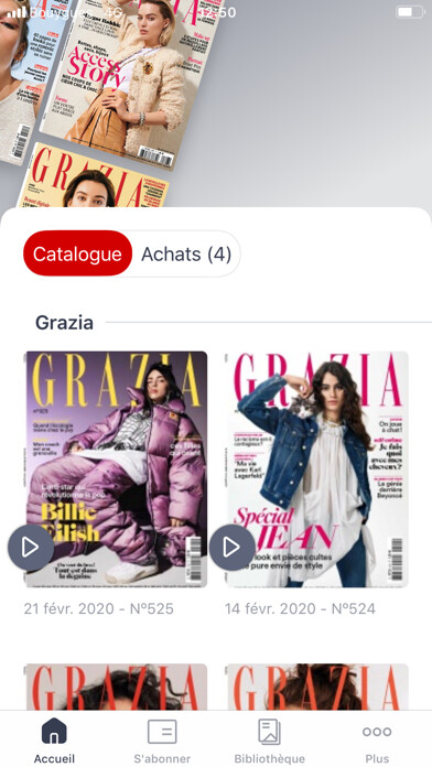 Emulate iPhone app Grazia Magazine using MyAndroid Emulate iPhone app Grazia Magazine using MyAndroid