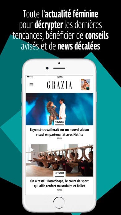 Emulate iPhone app Grazia using MyAndroid Emulate iPhone app Grazia using MyAndroid