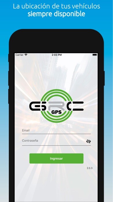 Emulate iPhone app GRC Tracker using MyAndroid