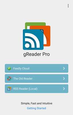 Emulate Android APK gReader Emulate Android APK gReader