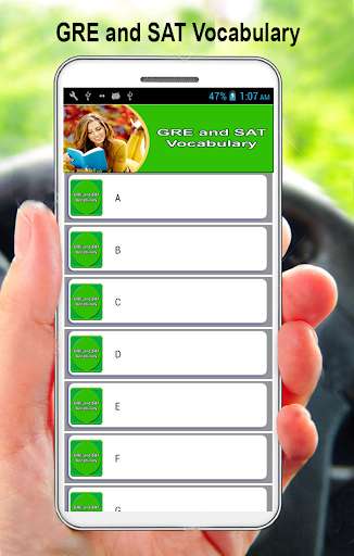 Run android online APK GRE and SAT Vocabulary from MyAndroid or emulate GRE and SAT Vocabulary using MyAndroid Run android online APK GRE and SAT Vocabulary from MyAndroid or emulate GRE and SAT Vocabulary using MyAndroid