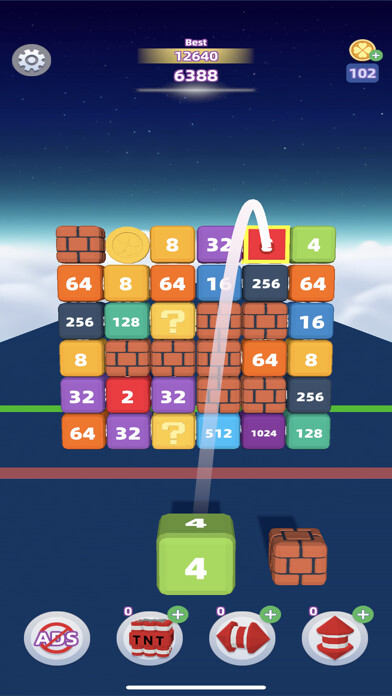 Emulate iPhone app Great 2048 Wall 3D using MyAndroid Emulate iPhone app Great 2048 Wall 3D using MyAndroid