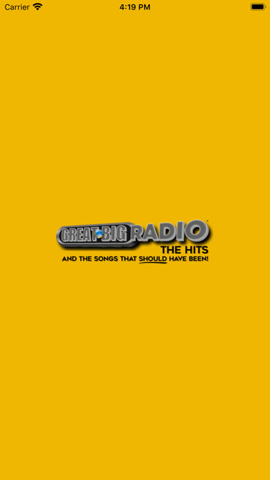 Emulate iPhone app Great Big Radio using MyAndroid
