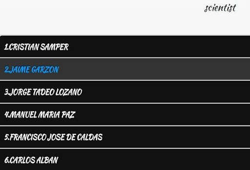 Run android online APK Great Colombian Peoples Biographies in English from MyAndroid or emulate Great Colombian Peoples Biographies in English using MyAndroid