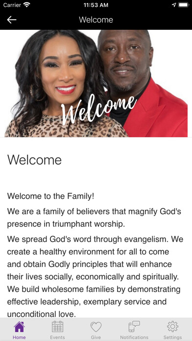 Emulate iPhone app Greater Emmanuel FWC using MyAndroid Emulate iPhone app Greater Emmanuel FWC using MyAndroid