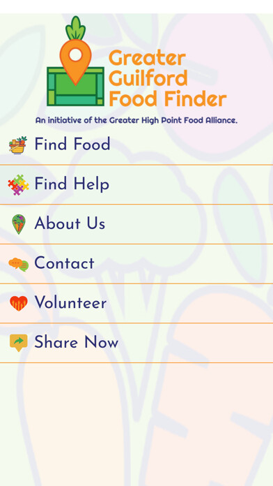 Emulate iPhone app Greater Guilford Food Finder using MyAndroid Emulate iPhone app Greater Guilford Food Finder using MyAndroid