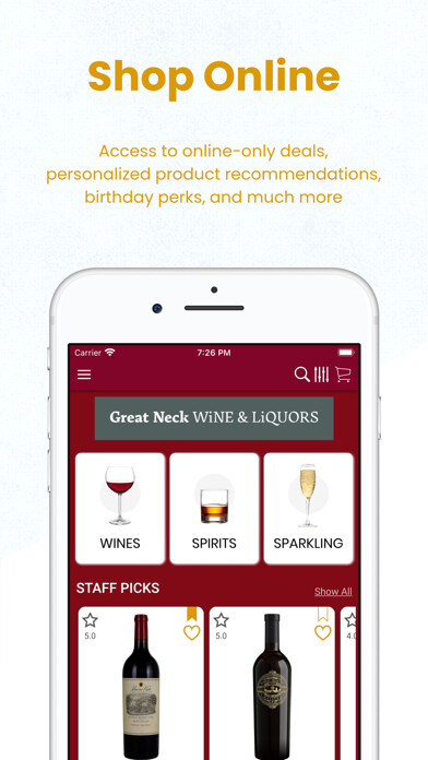 Emulate iPhone app Great Neck Wine & Liquors using MyAndroid Emulate iPhone app Great Neck Wine & Liquors using MyAndroid