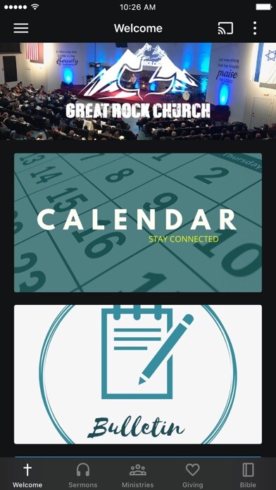 Emulate iPhone app Great Rock Church using MyAndroid Emulate iPhone app Great Rock Church using MyAndroid