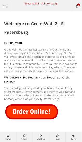 Run android online APK Great Wall 2 St Petersburg Online Ordering from MyAndroid or emulate Great Wall 2 St Petersburg Online Ordering using MyAndroid Run android online APK Great Wall 2 St Petersburg Online Ordering from MyAndroid or emulate Great Wall 2 St Petersburg Online Ordering using MyAndroid