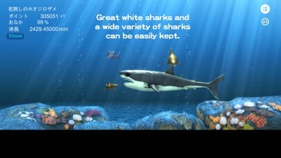 Emulate iPhone app Great white shark breeding AR using MyAndroid