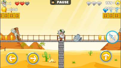 Emulate iPhone app Great Zeus Free Super Fun Jump & Run Games using MyAndroid