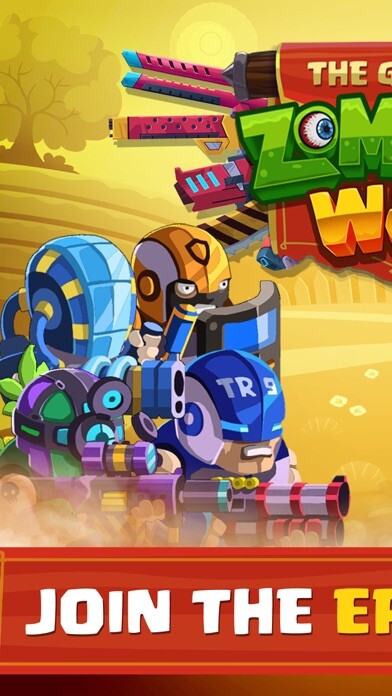 Emulate iPhone app Great Zombie War - The Undead Carnage Army Attack using MyAndroid