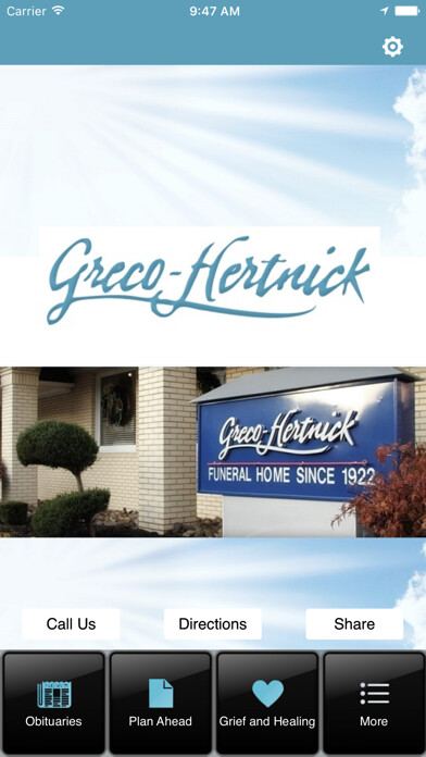 Emulate iPhone app Greco Hertnick Funeral Home using MyAndroid Emulate iPhone app Greco Hertnick Funeral Home using MyAndroid