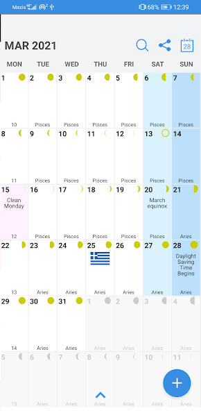 Run android online APK Greece Calendar 2022 from MyAndroid or emulate Greece Calendar 2022 using MyAndroid