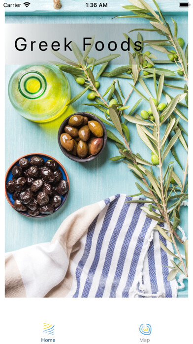 Emulate iPhone app Greece Foods using MyAndroid Emulate iPhone app Greece Foods using MyAndroid