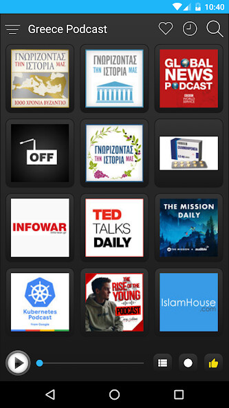 Run android online APK Greece Podcast from MyAndroid or emulate Greece Podcast using MyAndroid Run android online APK Greece Podcast from MyAndroid or emulate Greece Podcast using MyAndroid