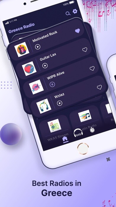 Emulate iPhone app Greece Radio for Motivation using MyAndroid Emulate iPhone app Greece Radio for Motivation using MyAndroid