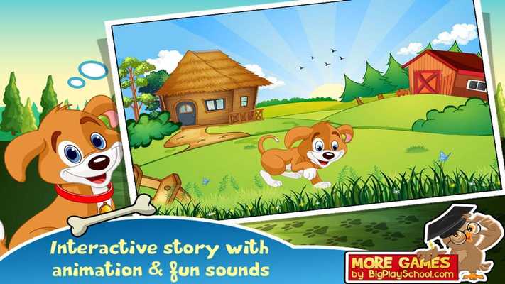 Emulate Android APK Greedy Dog Pop Up Story Books
