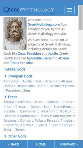 Run android online APK Greek Mythology - Gods & Myths from MyAndroid or emulate Greek Mythology - Gods & Myths using MyAndroid