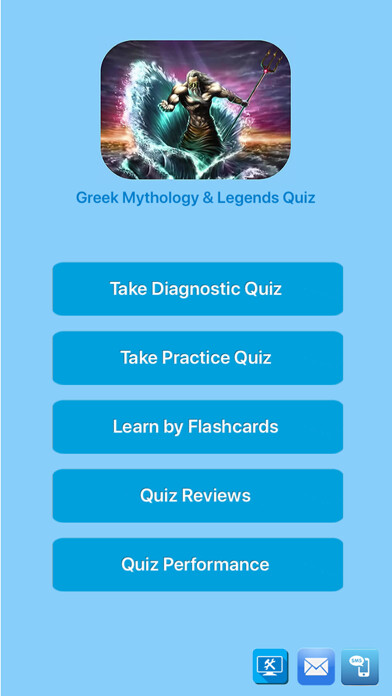 Emulate iPhone app Greek Mythology & Legends Quiz using MyAndroid Emulate iPhone app Greek Mythology & Legends Quiz using MyAndroid