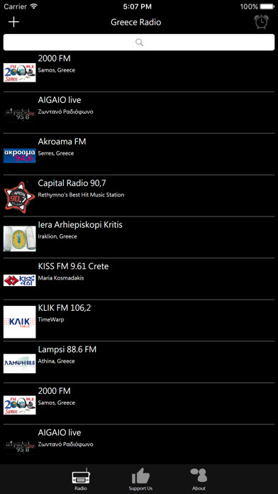 Emulate iPhone app Greek Radio - GR Radio using MyAndroid