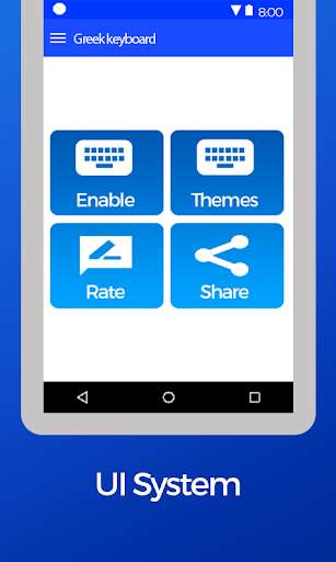 Run android online APK Greek Typing keyboard: English & Greek Language from MyAndroid or emulate Greek Typing keyboard: English & Greek Language using MyAndroid