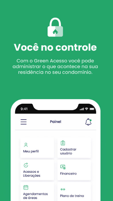 Emulate iPhone app Green Acesso using MyAndroid