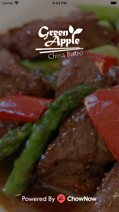 Emulate iPhone app Green Apple China Bistro using MyAndroid