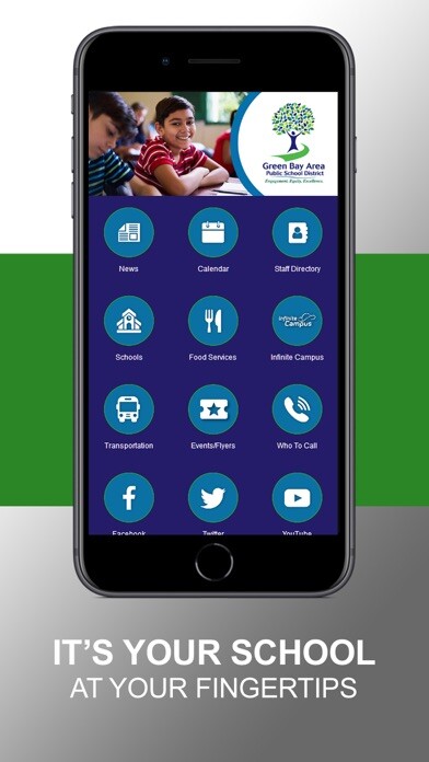 Emulate iPhone app Green Bay School District using MyAndroid Emulate iPhone app Green Bay School District using MyAndroid