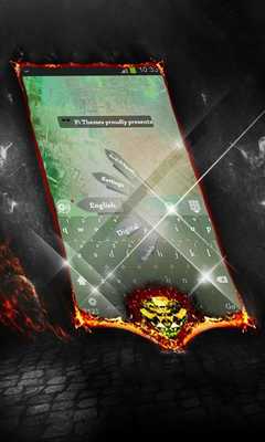 Emulate Android APK Green board Keyboard Cover