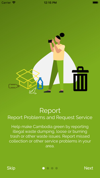Emulate iPhone app GreenCambodia using MyAndroid