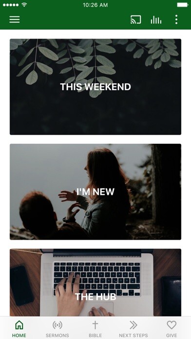 Emulate iPhone app Greencastle Christian Church using MyAndroid Emulate iPhone app Greencastle Christian Church using MyAndroid