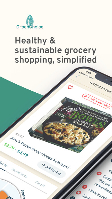 Emulate iPhone app GreenChoice: Grocery Shopping using MyAndroid Emulate iPhone app GreenChoice: Grocery Shopping using MyAndroid